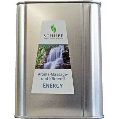 Schupp Ароматен масажен и масажен олио за тяло Energy, 2500 мл