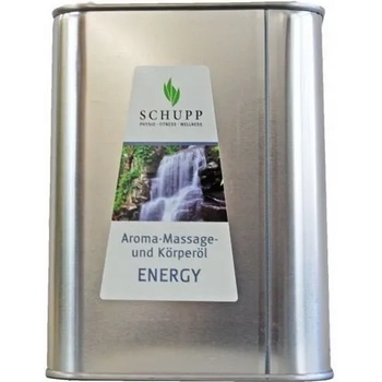 Schupp Ароматен масажен и масажен олио за тяло Energy, 2500 мл