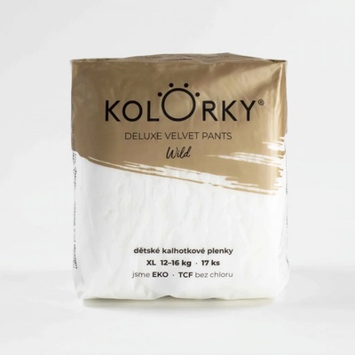 Kolorky Deluxe velvet pants Wild XL 12-16 kg 17 ks
