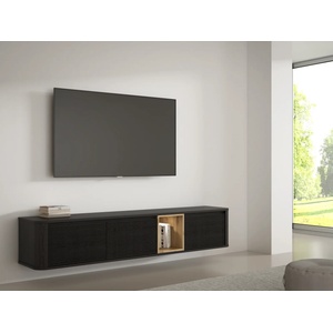 Forte ТВ шкаф two 220 см, дъб кабезон/дъб артисан, led Осветление (bthth141-q194/set)