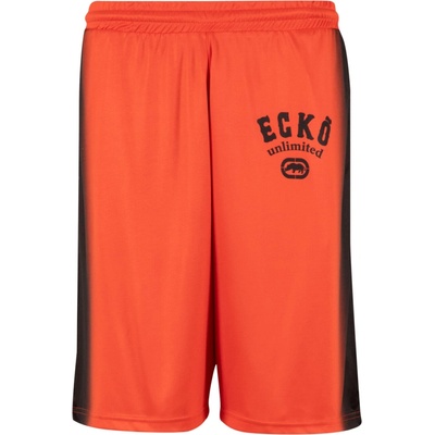 Ecko Unltd. Faded Soccer Shorts červené-čierne