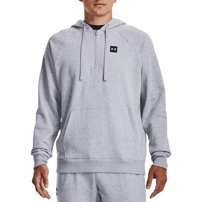 Under Armour Суитшърт с качулка Under Armour UA Rival Fleece 1/2 Zip HD-GRY 1373371-011 Размер L