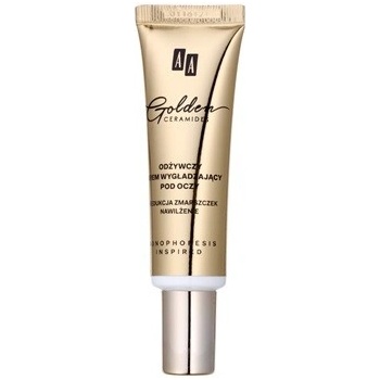 AA Cosmetics Golden Ceramides vyživující oční krém s vyhlazujícím efektem Conditioning and Smoothening Eye Contour Cream Sonophoresis Inspired 30 ml