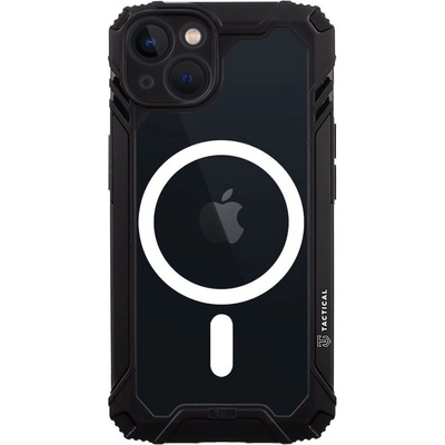 Tactical MagForce Chunky Mantis Cover - хибриден удароустойчив кейс с MagSafe за iPhone 13 (черен)
