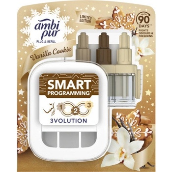 Ambi Pur 3Volution Osvěžovač Vzduchu∘S Chytrým Programováním, Startovací Sada Vanilla Cookie 20 ml