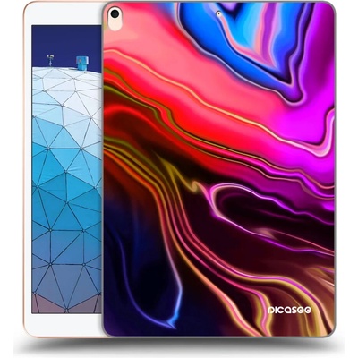 Picasee silikónový prehľadný obal Apple iPad Air 10.5 2019 3.generace Electric