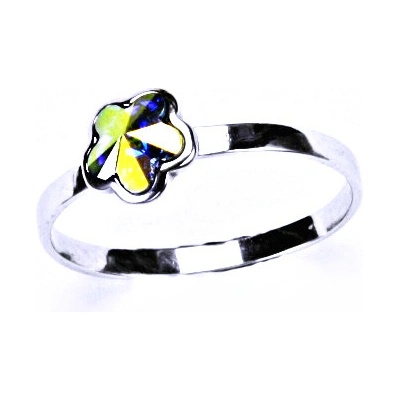 Čištín Stříbrný s krystalem Swarovski AB Crystal T 1297