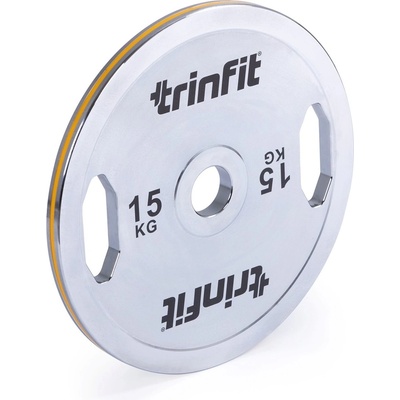 TRINFIT Olympijský kotouč ocelový PREMIUM 15 kg 50 mm