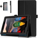  Kалъф за таблет Ka Digital Lenovo Tab3 4G 7 730X Черен, протектор, писалка (KK-L-tab3-730x-7B)