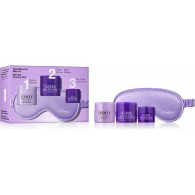 Clinique Mini Kit Clinique Take The Day Off Cleansing Balm odličovací a čisticí balzám 15 ml + Clinique Smart Clinical Repair Wrinkle Correcting Eye Cream 5 ml