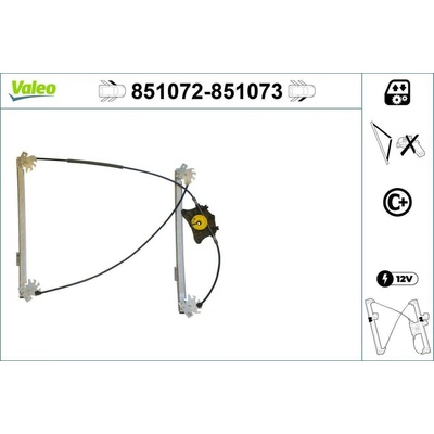 Zvedací zařízení oken VALEO 851072
