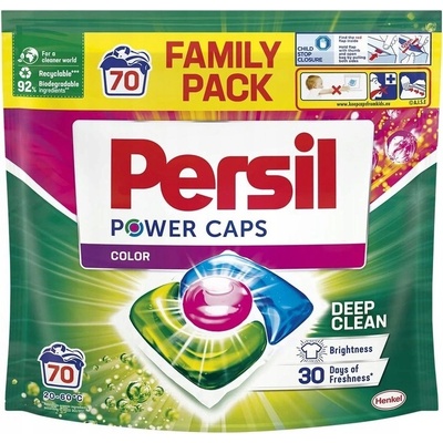 Persil Power Caps Color Kapsule na pranie farby 70 PD