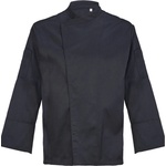 Neoblu 4458 EUGENE / Мъжко яке за готвач с дълъг ръкав - наситено черно M (244458n1102)
