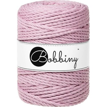 Bobbiny 3PLY Macramé Rope 5 mm 100 m Dusty Rose юта (TX-E094)