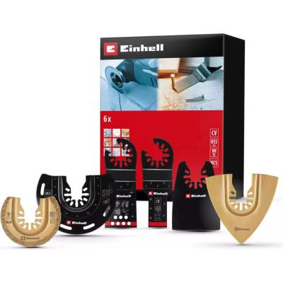 EINHELL 6ks smíšená sada příslušenství pro multifunkční nářadí, 49708106