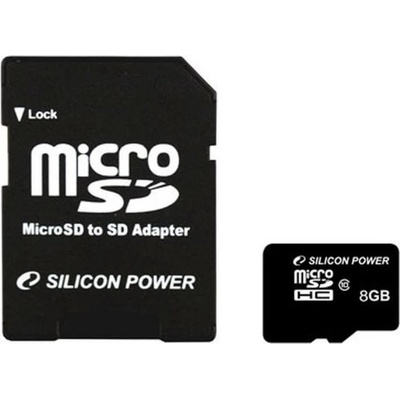 Silicon Power microSDHC 8GB Class 10 SP008GBSTH010V10SP