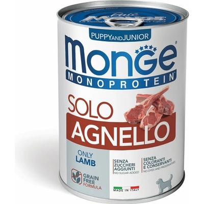 Monge Monoprotein Puppy and junior Lamb 400 g