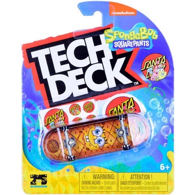 Tech Deck 96MM fingerboard SANTA CRUZ SPONGEBOB 20147632 – Zboží Dáma