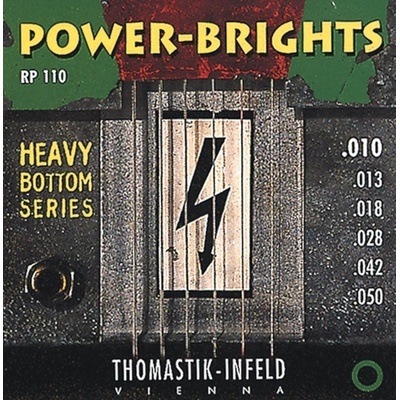 Thomastik struny E-kytaru Power Brights Series Sada 010 heavy
