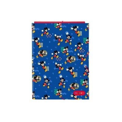 Mickey Mouse Clubhouse Папка с пръстени Mickey Mouse Clubhouse Today Син A4 26 x 33.5 x 2.5 cm