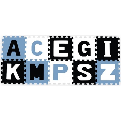 Baby Ono Pěnové puzzle pěnové 30x30 cm 10 ks písmena barevná