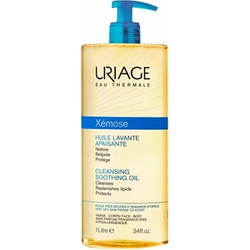 Uriage Xémose zklidňující čistící olej na obličej a tělo (Soothing Cleansing Oil) 1000 ml