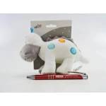 Axiom pluszaki NEW BABY dinosaur 20 cm white