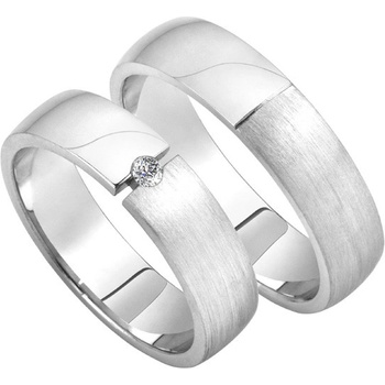 Zlaté snubní prsteny SP-206