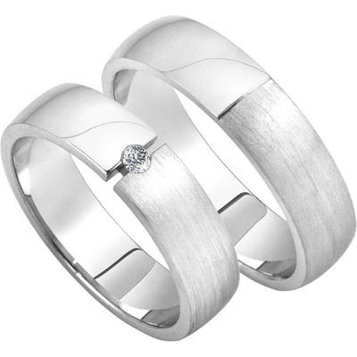 Zlaté snubní prsteny SP-206