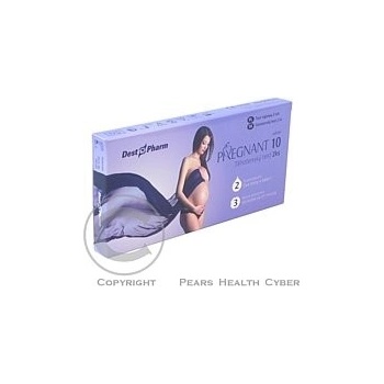 Pregnant 10 tehotenský test 2 ks