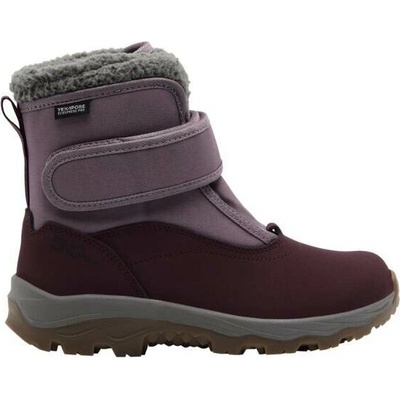 Jack Wolfskin VOJO SHELL TEXAPORE MID VC K vínová fialová sivá