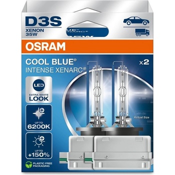 Osram xenonová výbojka D3S XENARC Cool Blue Intense NextGeneration 6200K +150% BOX