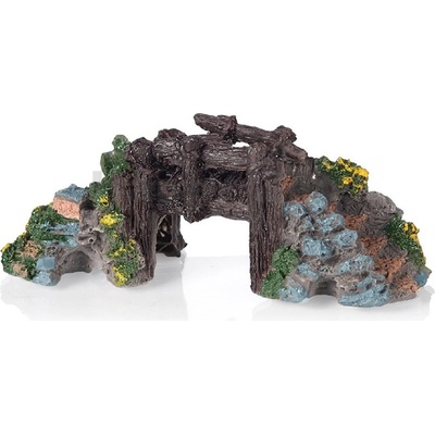 Resun PO-028 dřevěný most 15x6,5x5,5 cm