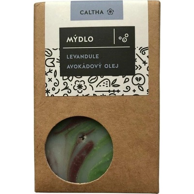 Caltha tuhé mydlo levandule a avokádový olej 100 g