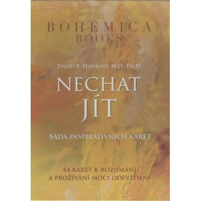Sada inspirativních karet - Nechat jít