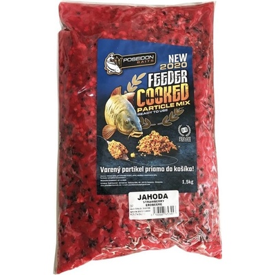 Poseidon Baits Poseidon COOKED Particle MIX 1500g - Lesní med