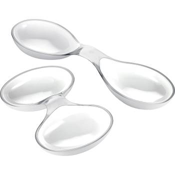 Guzzini Купички за предястия Grace бели 2 части (23650000)