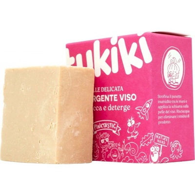 Tukiki Face Wash Bar ClayRosehip & Mallow 70 g