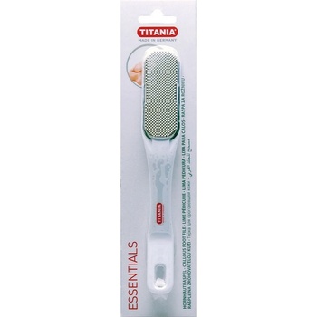 Titania Essentials škrabka na paty nerezová 19 cm