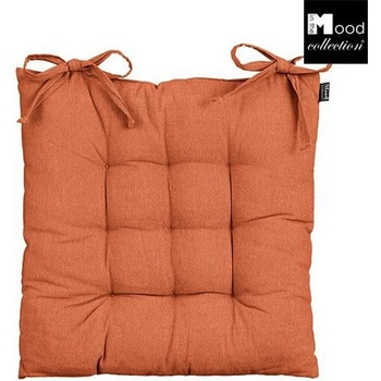 MICA ВЪЗГЛАВНИЦА ЗА СТОЛ PADDY С ВРЪЗКИ 46x46см ТЕРАКОТА (1153742)