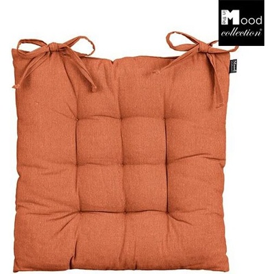 MICA ВЪЗГЛАВНИЦА ЗА СТОЛ PADDY С ВРЪЗКИ 46x46см ТЕРАКОТА (1153742)