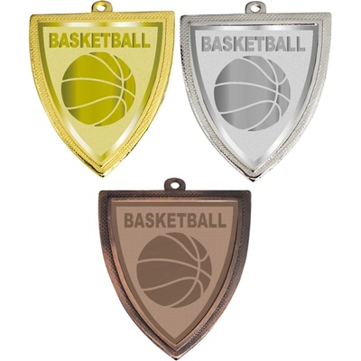 VIZINGR Košíková medaile D129-AFS033 D129-AFS033 bronz