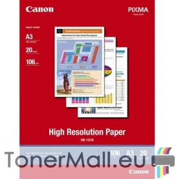 Image 1 of Canon Фотохартия Canon HR-101 A3 20 sheets