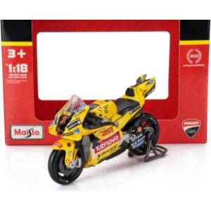 Maisto Модели на автомобили и мотоциклети модел 1/18 Ducati MotoGP GP23 - Francesco Bagnaia #1 - Misano SE (TRS7876-3935)