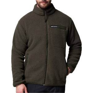 Columbia Мъжко поларено яке Columbia Rugged Ridge High Pile Full Zip Fleece jacket - Greenscape (005-6147-0513)