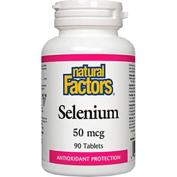 Image 1 of Natural Factors Selenium 50 mcg [90 Таблетки]