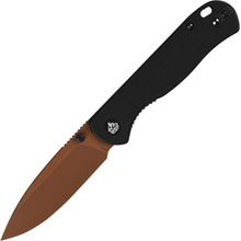 QSP Knife Ferret Nitro V, rose gold, Black G10 QS170-A3