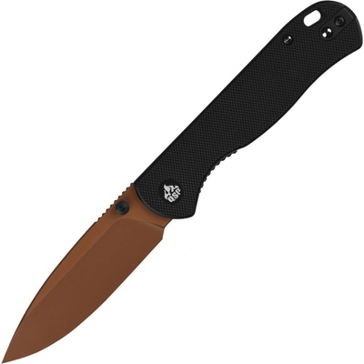 QSP Knife Ferret Nitro V, rose gold, Black G10 QS170-A3