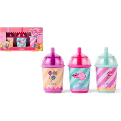 Create It! Candy balzam na pery v tégliku – sada 3 ks