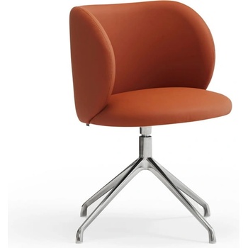 Teulat Оранжев тапициран трапезен стол Mogi - Teulat (17513_TE)